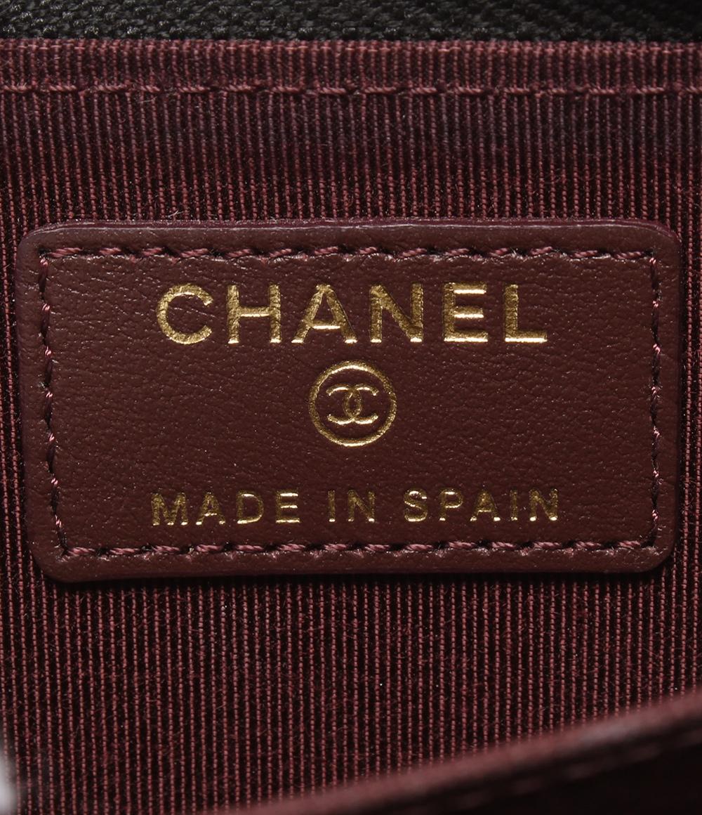 シャネル コインケース コインパース キャビアスキン マトラッセ タイムレスクラシック ライン AP0216 レディース CHANEL