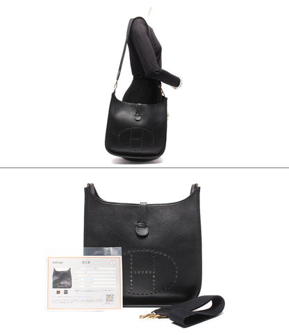HERMES ショルダーバッグ 肩掛け □B刻印 ゴールド金具 エブリンGM レディース メンズ エルメス