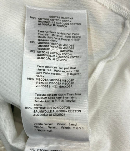 訳あり ETRO 半袖Tシャツ 刺繍 192-18031-7951 レディース SIZE 38 (S) エトロ