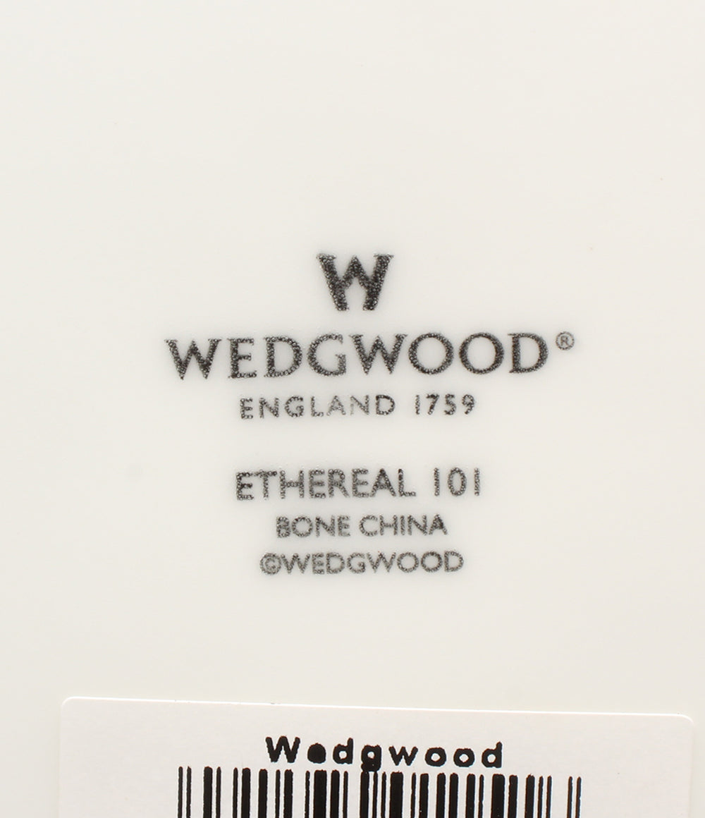 美品 WEDGWOOD スクエアボウル パスタプレート 皿 23cm エスリアル ETHEREAL ウエッジウッド
