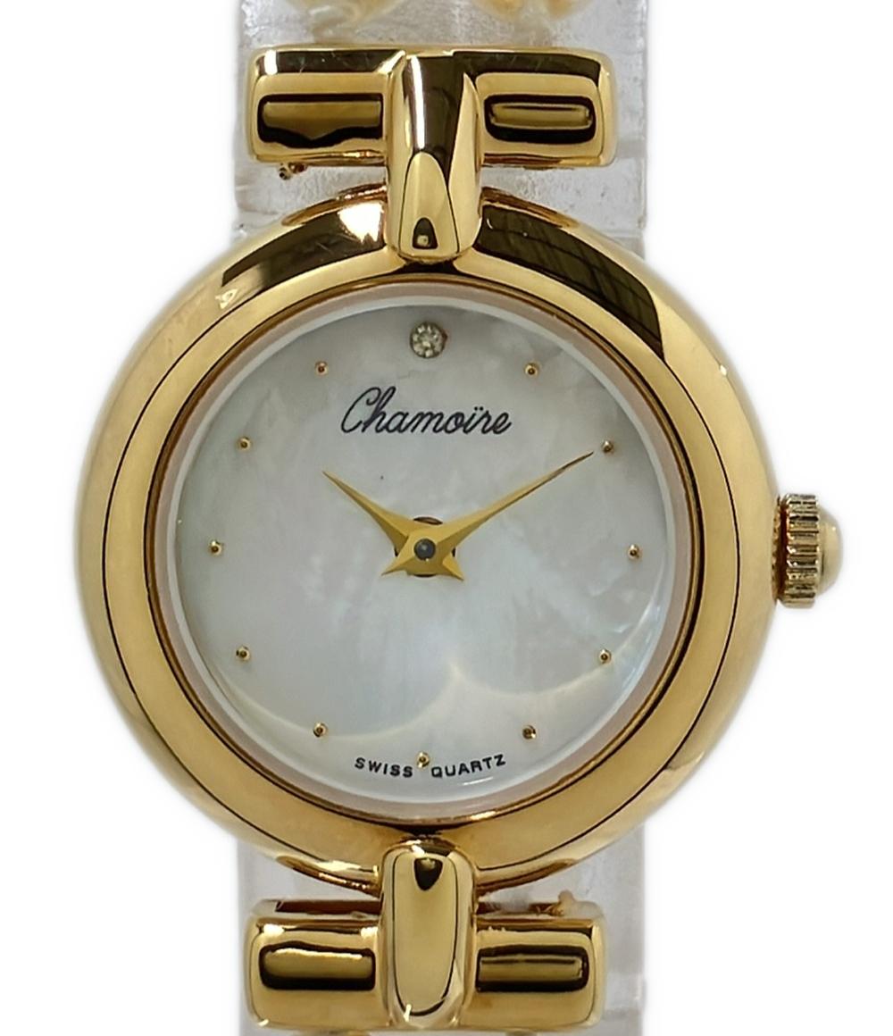 Chamoire 腕時計 クオーツ シェル 3860 レディース