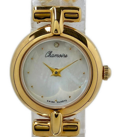 Chamoire 腕時計 クオーツ シェル 3860 レディース