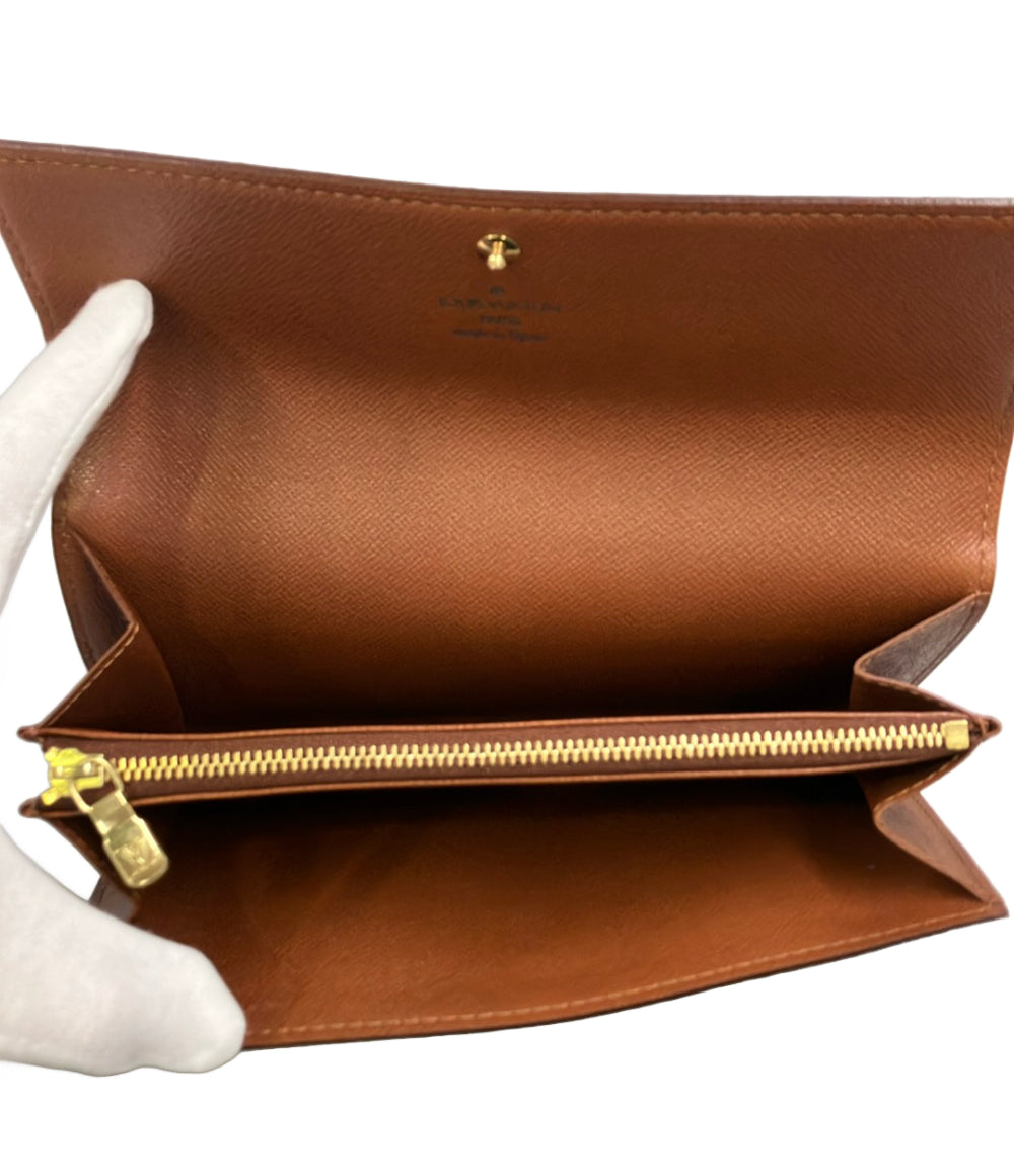 美品 LOUIS VUITTON 長財布 ポシェット ポルトモネ クレディ