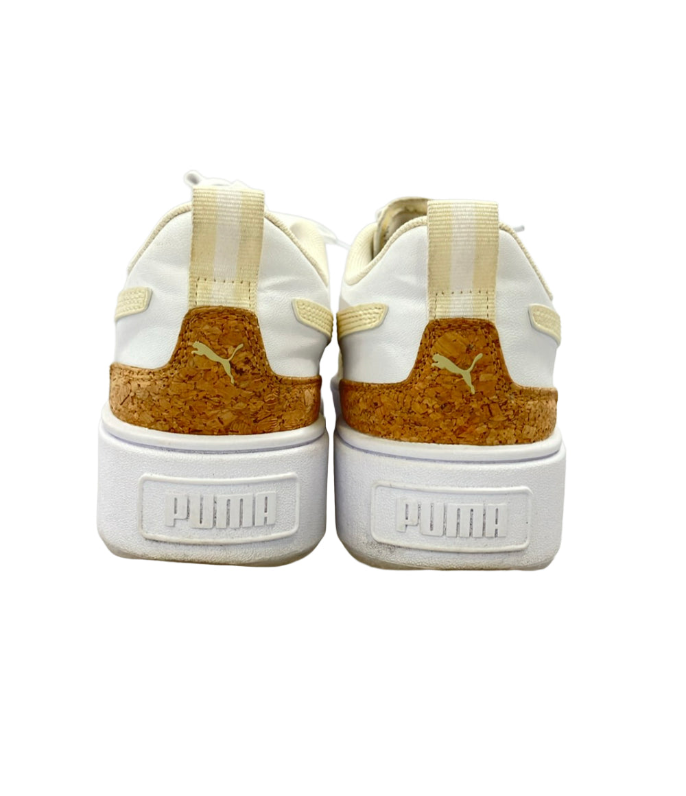 PUMA ローカットスニーカー 厚底 カルメン コルク 397626-01 レディース SIZE 23.0 (M) プーマ