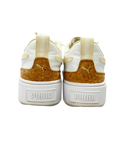 PUMA ローカットスニーカー 厚底 カルメン コルク 397626-01 レディース SIZE 23.0 (M) プーマ