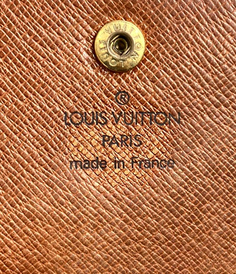 LOUIS VUITTON 三つ折り財布 ポルトトレゾール インターナショナル モノグラム M61215 レディース ルイ・ヴィトン