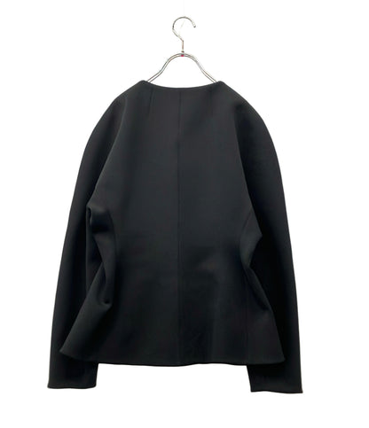 美品 YONFA ノーカラージャケット タグ付き レディース SIZE M ヨンファ