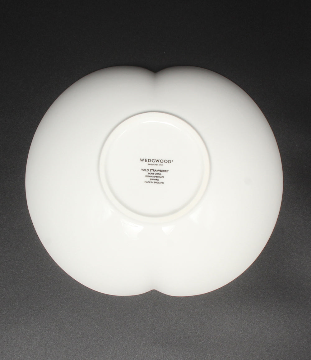 美品 WEDGWOOD マリアージュボウル 皿 2点セット 20cm ワイルドストロベリー ウェッジウッド