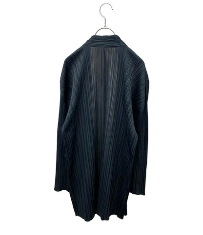 美品 PLEATS PLEASE 長袖カーディガン  プリーツロングカーディガン PP21-JA283 レディース SIZE 4 (XL) プリーツプリーズ