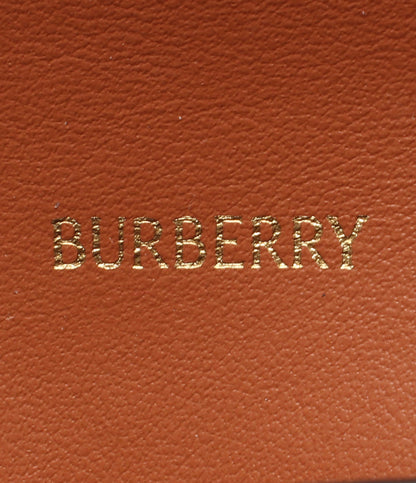 美品 BURBERRY 長財布 チェック柄 レディース メンズ バーバリー