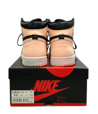 AIR JORDAN NIKE ハイカットスニーカー BLACK/CRIMSON TINT-WHITE エア ジョーダン 1 レトロ ハイ OG 55508-081 メンズ SIZE 28.0 (XL)