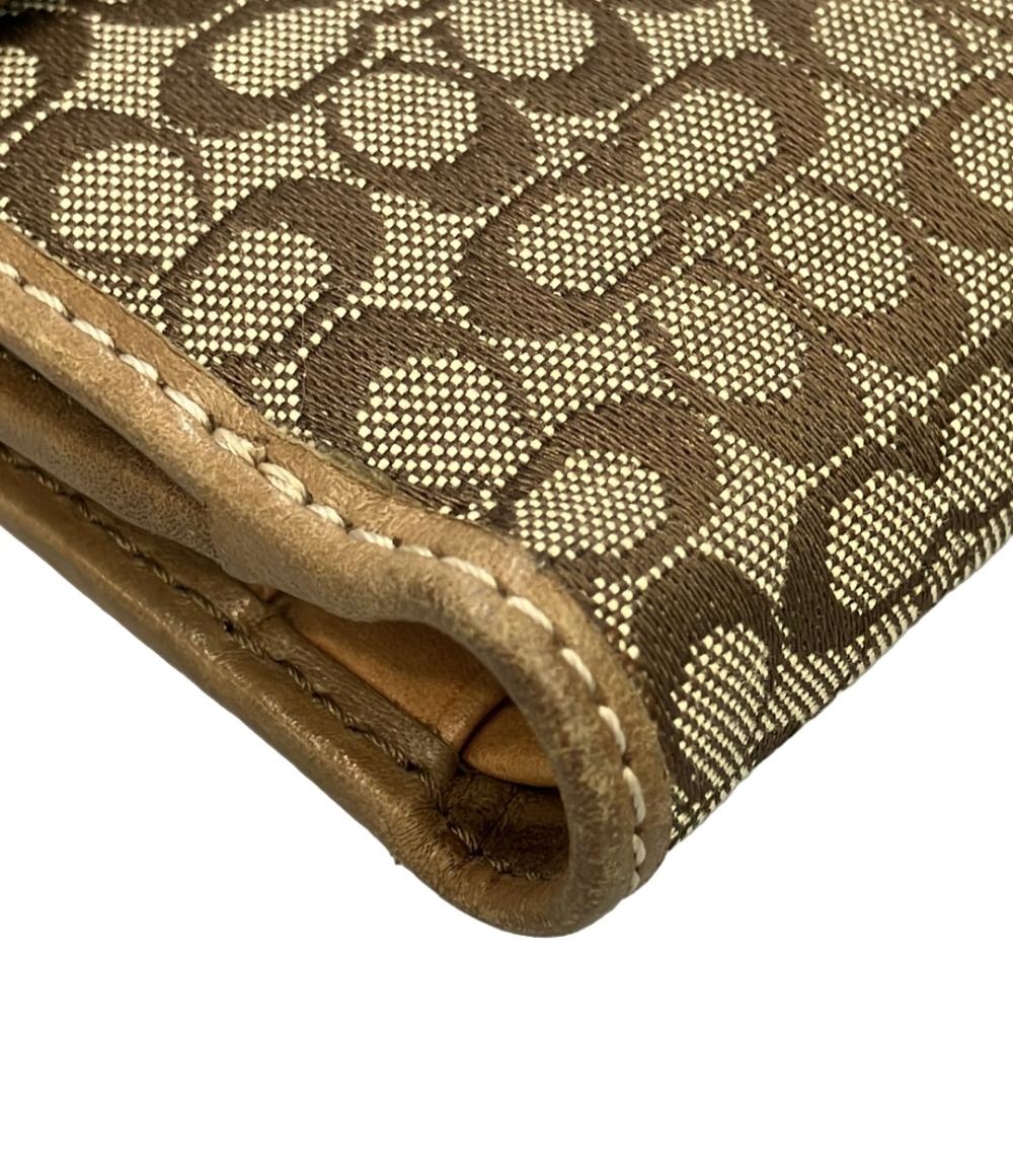 コーチ 二つ折り財布 ミニシグネチャー レディース COACH