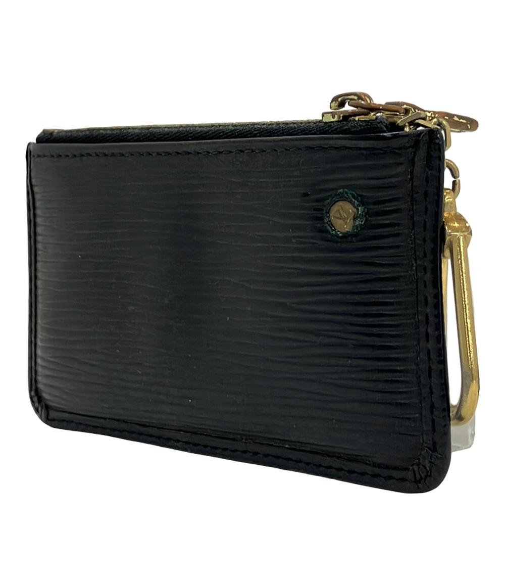 【LOIS VUITTON 】ルイヴィトン　ケース　ポシェットクレ　エピ ルイヴィトン LOUIS VUITTON エピ ポシェットクレ M63803 LVロゴ