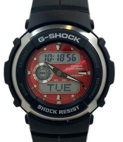 CASIO 腕時計 Gスパイク G-SPIKE G-SHOCK クオーツ レッド G-300 レディース メンズ カシオ