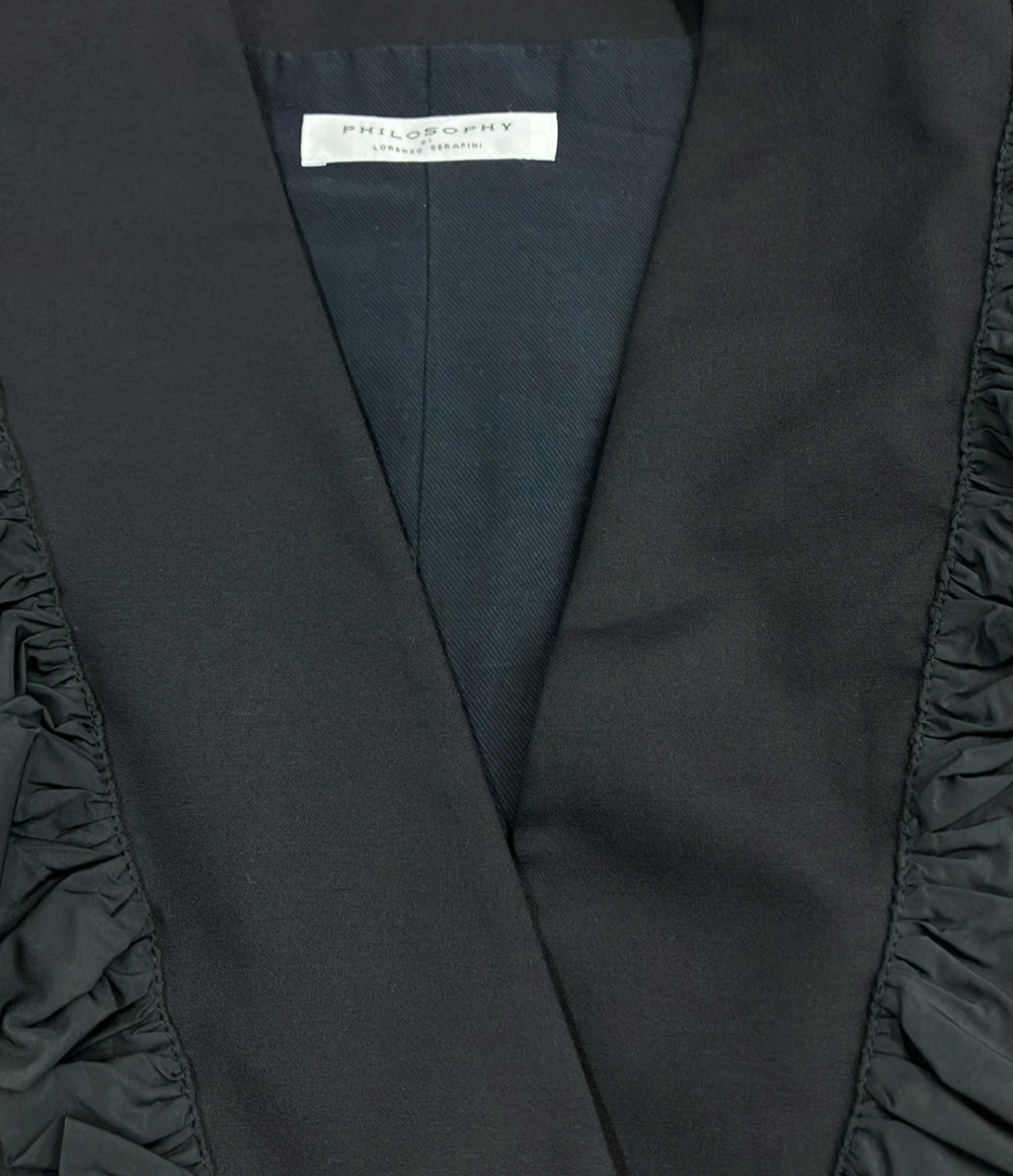 PHILOSOPHY DI LORENZO SERAFINI フリルベスト レディース SIZE 44 フィロソフィ ディ ロレンツォ セラフィニ