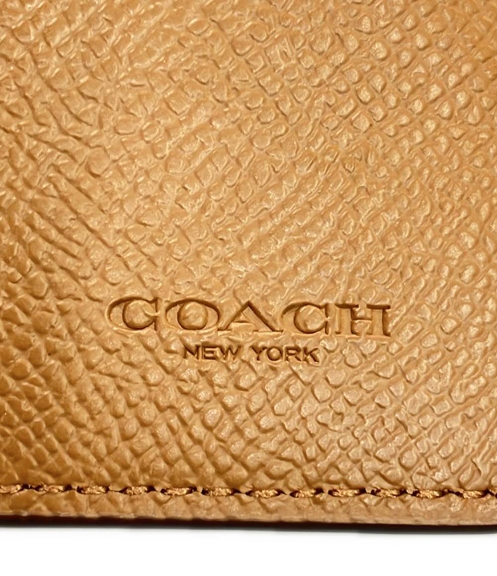 美品 COACH 5連キーケース キーリング付き レザー 76741 レディース コーチ