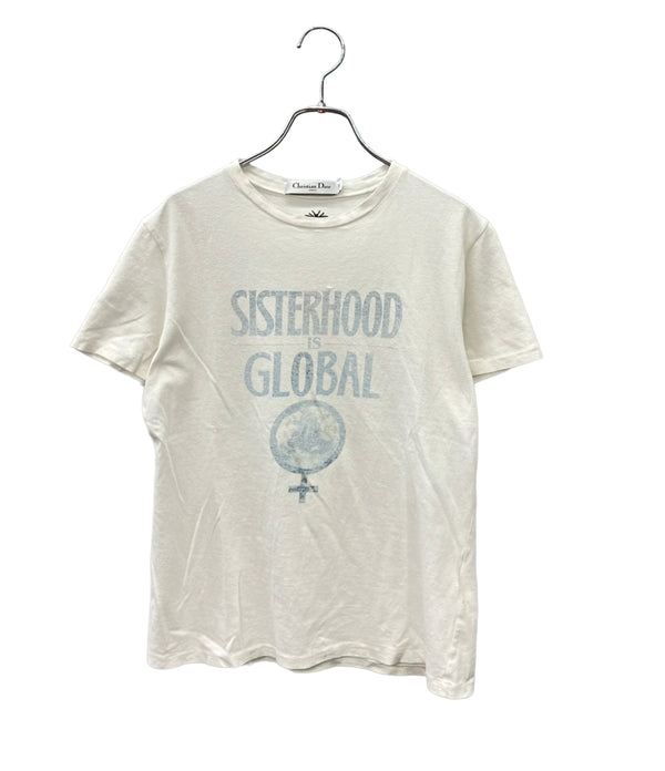 Christian Dior 半袖Tシャツ プリント 953T03SG428 レディース SIZE S
