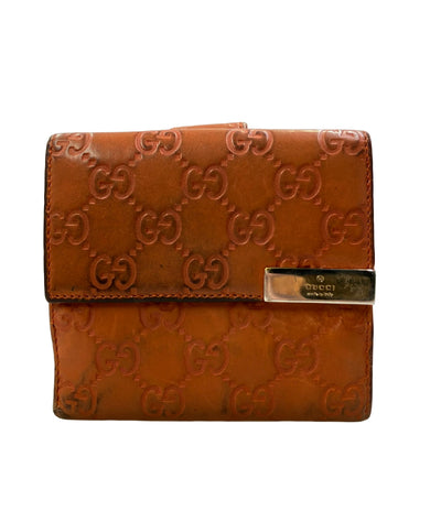 GUCCI ダブルホック 二つ折り財布 グッチシマ 257015 493075 レディース グッチ