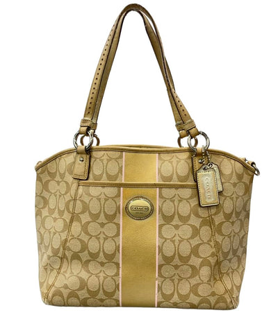 訳あり COACH トートバッグ ショルダーバッグ 肩掛け シグネチャー F19815 レディース コーチ