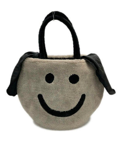 アジョリー ハンドバッグ スマイルモチーフラウンドバッグ レディース a-jolie