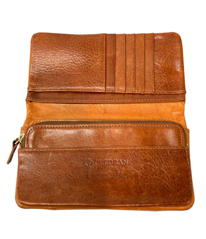 美品 二つ折り財布 レディース CLEDRAN