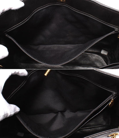 CHANEL チェーントートバッグ ショルダーバッグ 肩掛け ゴールド金具 マトラッセ レディース シャネル