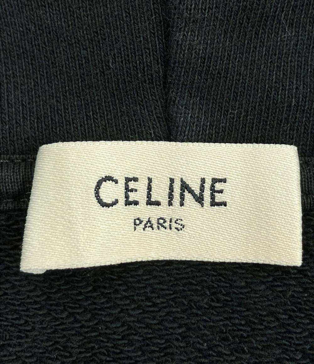 CELINE ジップアップパーカー ルーズジップフーディー 2Y497052H メンズ SIZE L セリーヌ