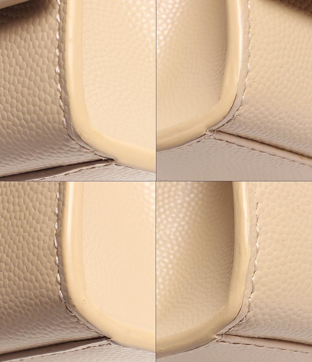 サンローランパリ チェーンレザーショルダーバッグ YSLロゴ ゴールド