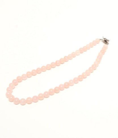ネックレス ローズクォーツ 8mm レディース