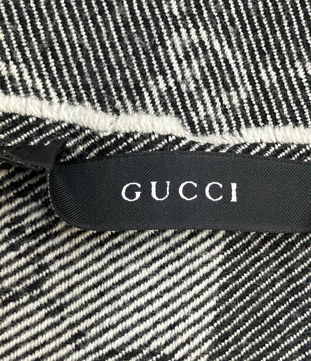 グッチ マフラー ウール 100% GG柄 レディース GUCCI