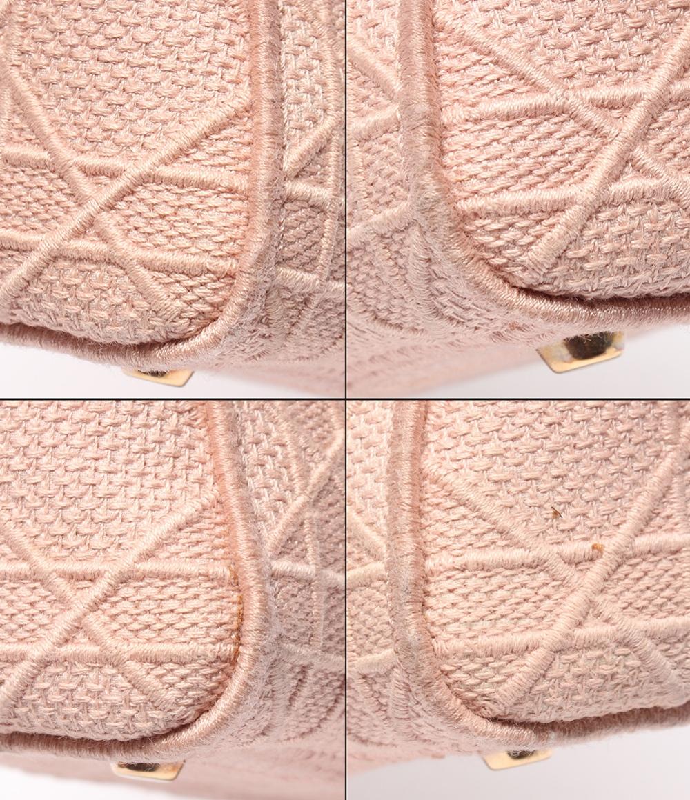 クリスチャンディオール 2way ハンドバッグ ショルダーバッグ 肩掛け 斜め掛け Lady D-Lite カナージュ エンブロイダリー レディース Christian Dior