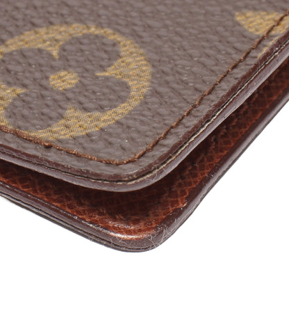LOUIS VUITTON 長財布 札入れ ポルト シェキエ ダブル モノグラム M62223 メンズ メンズ ルイ・ヴィトン