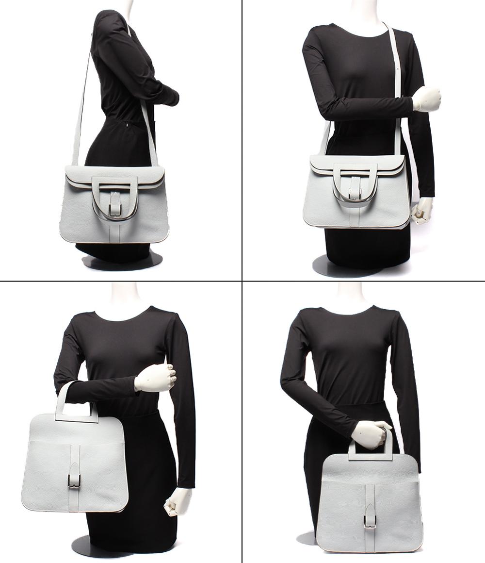 美品 HERMES 2way ハンドバッグ ショルダーバッグ 肩掛け 斜め掛け D刻印 トリヨン アルザン31 レディース エルメス