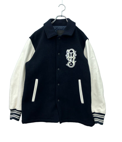 DENHAM ブルゾン 長袖 スナップボタン STADIUM MELTON WOOL BLOUSON 01-22-09-20-001 メンズ SIZE M デンハム