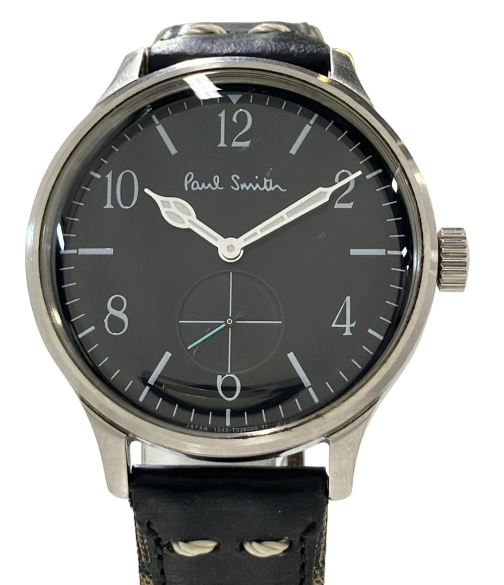 Paul Smith 腕時計 クオーツ ブラック 1045-S076790 メンズ ポール