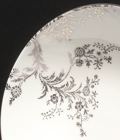 美品 WEDGWOOD マルチソーサー 皿 2点セット 13cm ヴェラ ウォン ヴェラレース プラチナ ゴールド ウェッジウッド