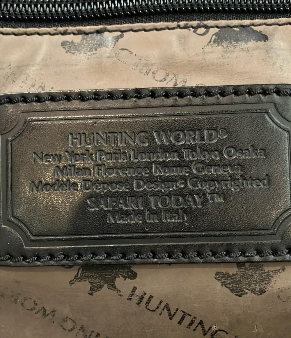 ハンティングワールド 2WAY ハンドルバッグ ショルダーバッグ 斜め掛け メンズ HUNTING WORLD