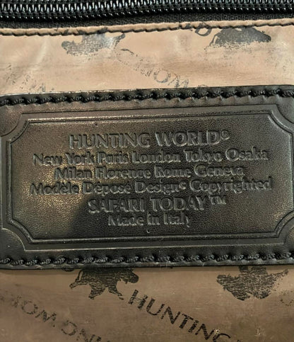 ハンティングワールド 2WAY ハンドルバッグ ショルダーバッグ 斜め掛け メンズ HUNTING WORLD