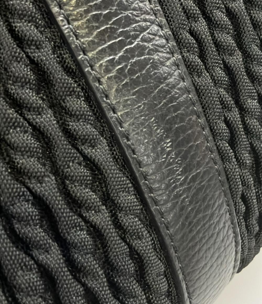 Emporio Armani 2WAY ボストンバッグ ショルダーバッグ 斜め掛け 布帛