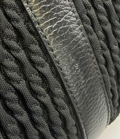 Emporio Armani 2WAY ボストンバッグ ショルダーバッグ 斜め掛け 布帛 メンズ エンポリオ・アルマーニ