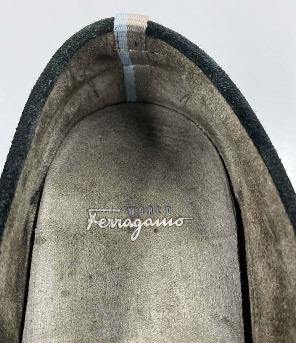 Salvatore Ferragamo ローファー スエード メンズ SIZE 8 1/2 (26.5cm