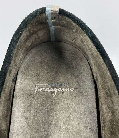 Salvatore Ferragamo ローファー スエード メンズ SIZE 8 1/2 (26.5cm) サルヴァトーレフェラガモ