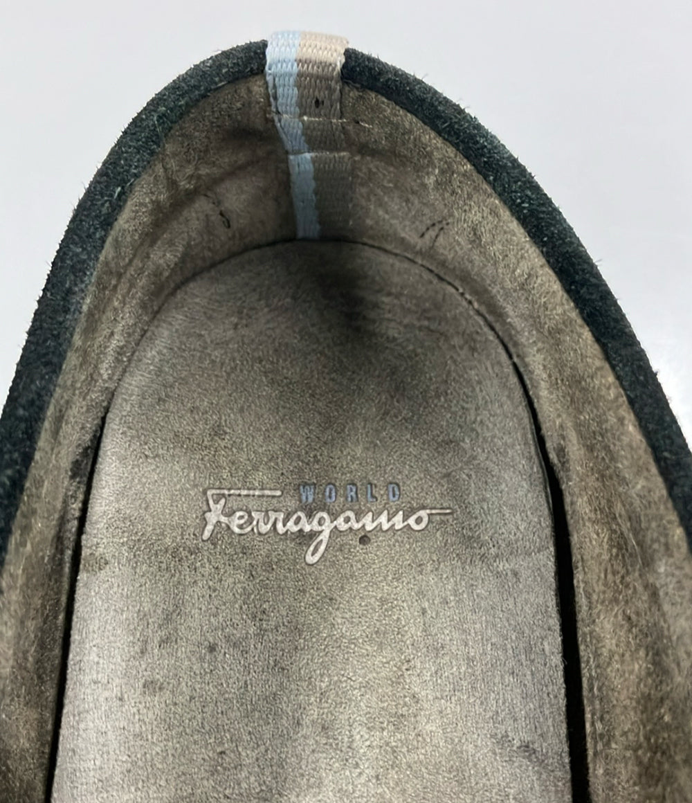 Salvatore Ferragamo ローファー スエード メンズ SIZE 8 1/2 (26.5cm) サルヴァトーレフェラガモ