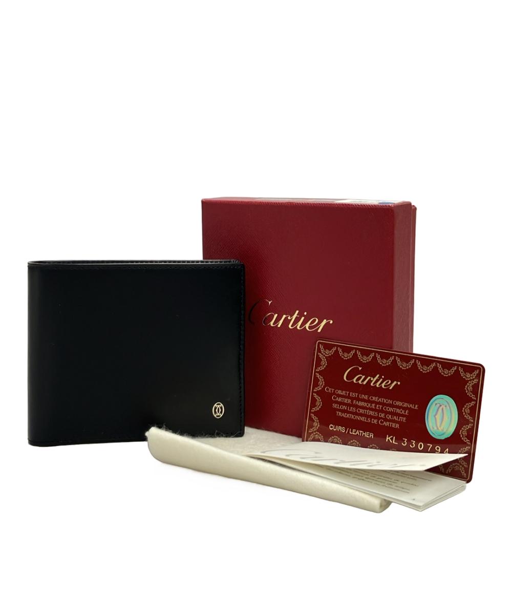 美品 Cartier 二つ折り財布 ユニセックス カルティエ