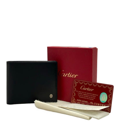 美品 Cartier 二つ折り財布 ユニセックス カルティエ