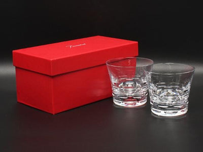 美品 Baccarat イヤータンブラー グラス 2点セット ペア 2017 ルチア バカラ