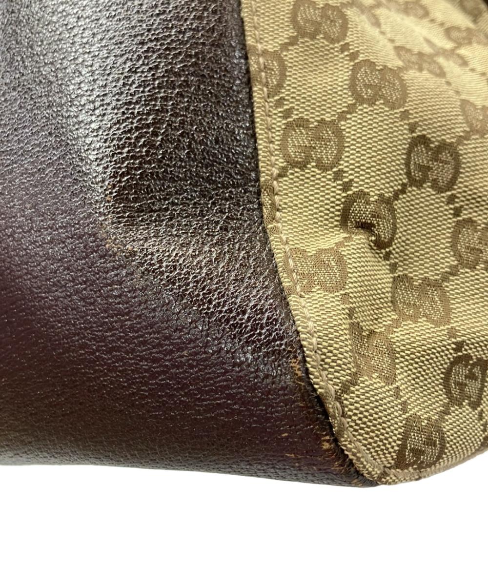 GUCCI トートバッグ ショルダーバッグ 肩掛け GGキャンバス 115015 002058 レディース グッチ