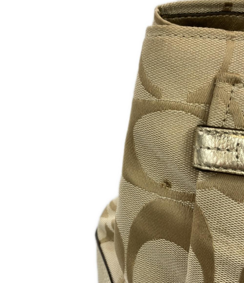 コーチ ハンドバッグ ターンロック金具 デカシグネチャー 17806 レディース COACH