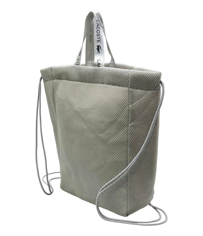 美品 LACOSTE リュック ナップザック ハンドバッグ メンズ レディース ラコステ