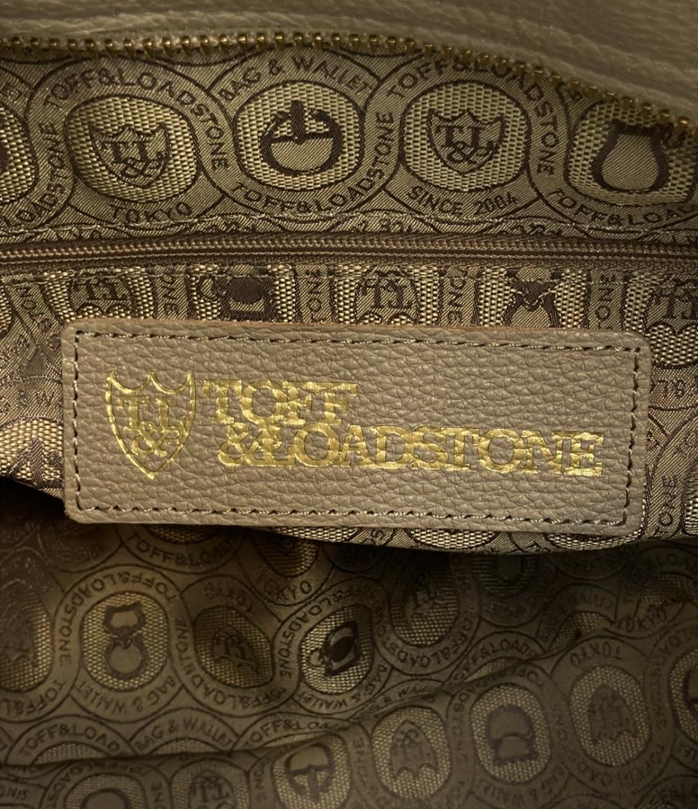 美品 トフアンドロードストーン ハンドバッグ ショルダーバッグ 2WAY 斜め掛け 牛革 M ジョリー リザード レディース TOFF&LOADSTONE